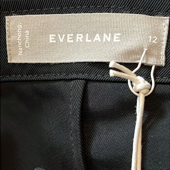 NWT Everlane Go Weave button down tank midi dress size 12 missing sash - Picture 8 of 12